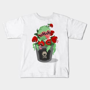 Carnivorous strawberries - Scary MOOD! Kids T-Shirt